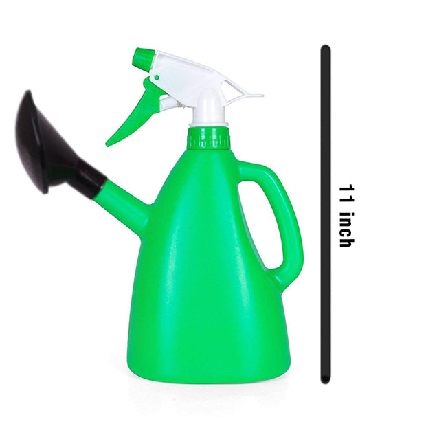 2 in 1 Watering Can with Hand Triggered Sprayer for Plants 