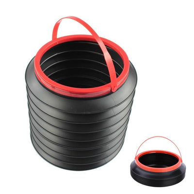 -4L Foldable Car Trash Can Storage Organiser 