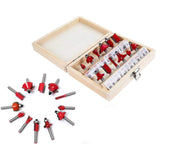 -12/15pcs Milling Cutter Router Bit Set 