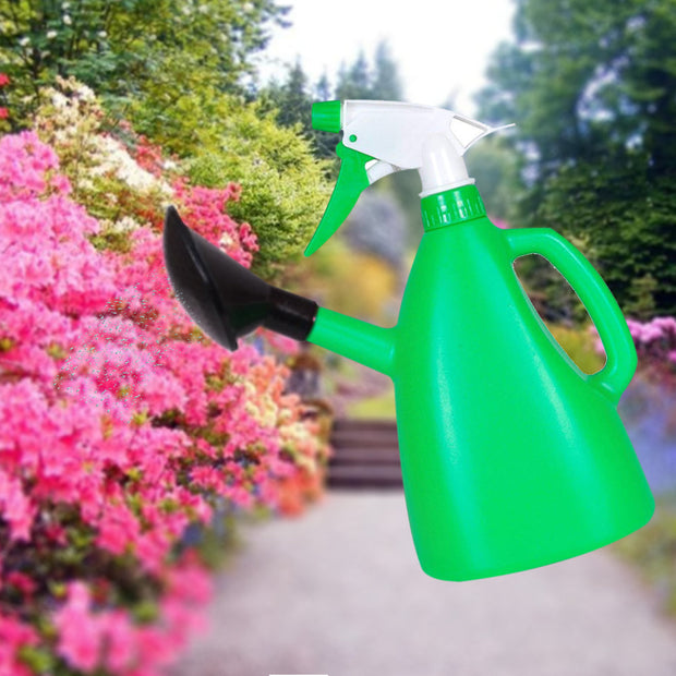 2 in 1 Watering Can with Hand Triggered Sprayer for Plants 