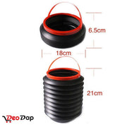 -4L Foldable Car Trash Can Storage Organiser 