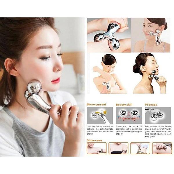 -3D Roller Face Massager 