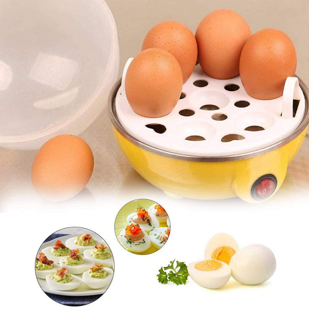 Electric Egg Boiler Poacher Steamer (7 Egg Poacher) 