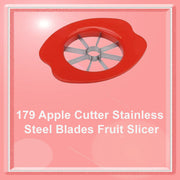 Apple Cutter Stainless Steel Blades Fruit Slicer 