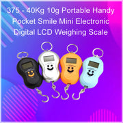 -40Kg 10g Portable Handy Pocket Smile Mini Electronic Digital LCD Weighing Scale 